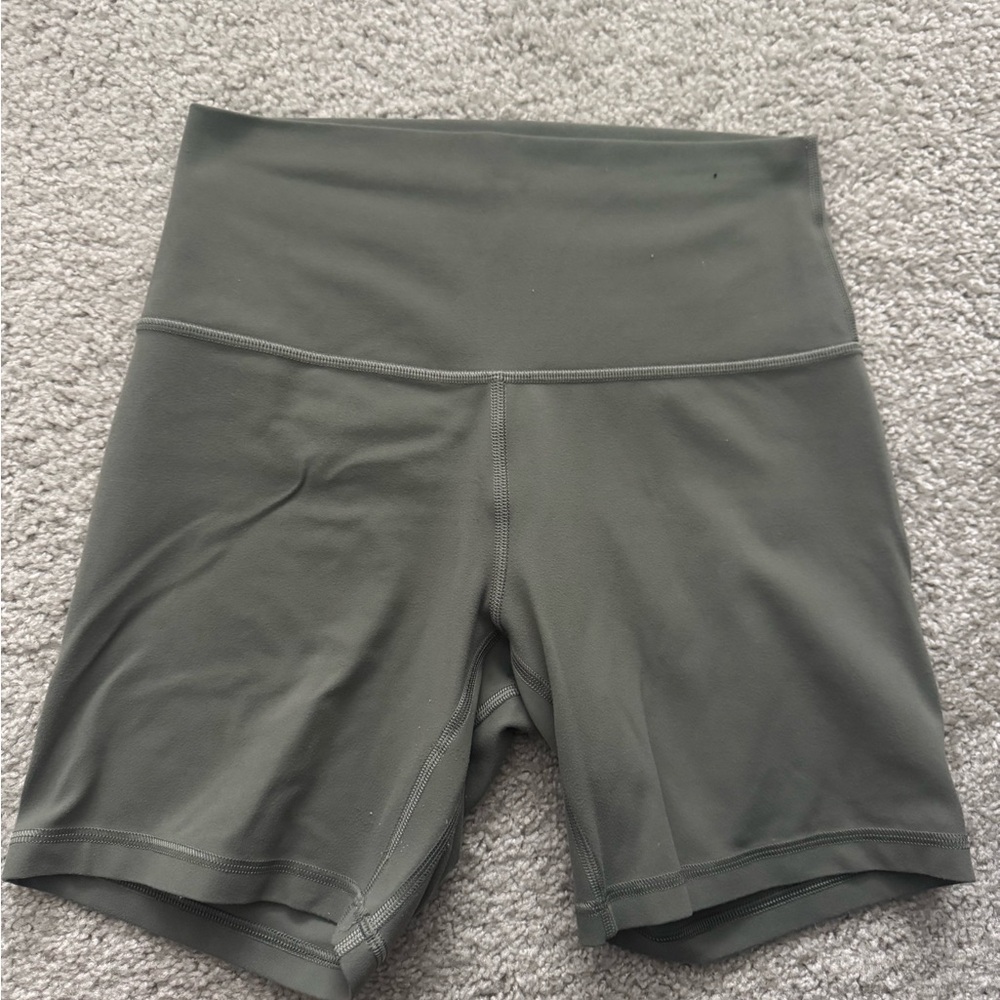 lululemon athletica Olive Bike Shorts